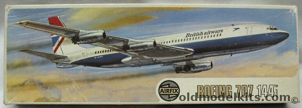 Airfix 1/144 Boeing 707 British Airways -  With Markings for 3 Aircraft, 04170-0 plastic model kit